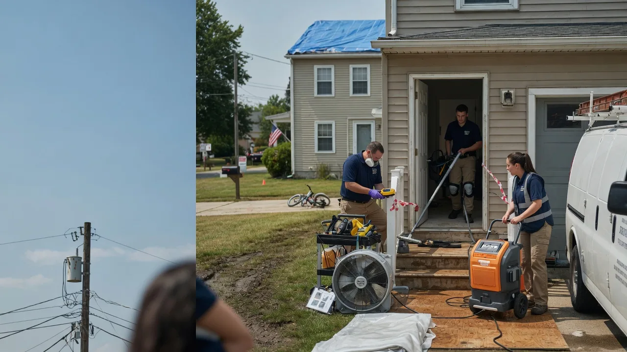 Water Damage Repair in Three Springs, PA near me